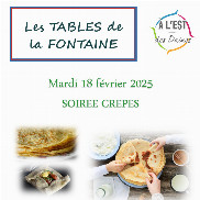 Soirée Crêpes aux Tables de la Fontaine – Chaumont